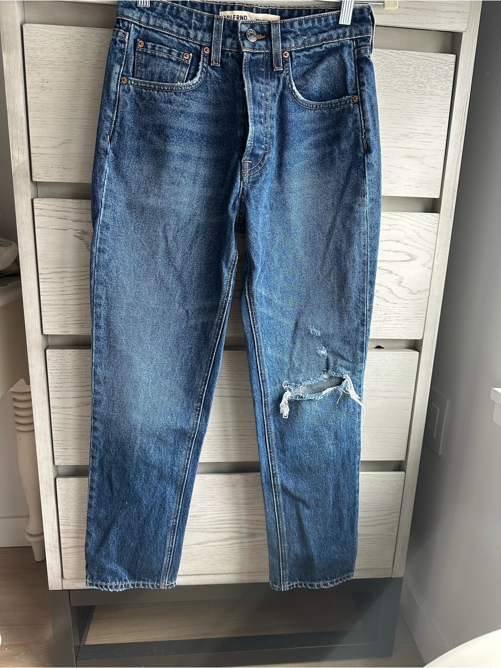 GRLFRND Size 25 - The Karolina High Rise Straight Crop Women’s jeans
